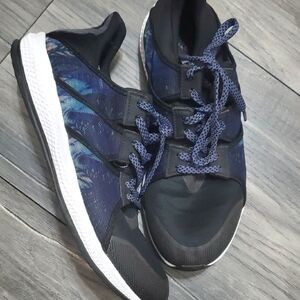 Women's Adidas Gym Breaker Bounce Training Sneakers Blue Black 7.5